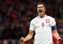 Niezawodny Lewandowski, Polacy jedną nogą na mundialu Robert Lewandowski