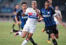 Inter Mediolan wygrywa z Lyonem, Jovetić dał do myślenia Spallettiemu inter-lyon