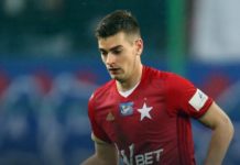 LOTTO Ekstraklasa – Wisła Kraków na czele tabeli, Petar Brlek bohaterem Petar Brlek dał Wiśle cenne trzy punkty