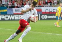 Udany debiut Czesława Michniewicza, Polska wygrywa z Gruzją dawid-kownacki