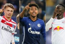 Wschodzące gwiazdy Bundesligi w roku 2017