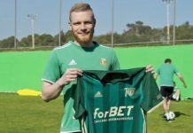 Mateusz Lewandowski wraca na pół roku do Wrocławia Mateusz Lewandowski Śląsk
