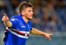 Dawid Kownacki znów strzela, tym razem po asyście Polaka Dawid Kownacki Sampdoria