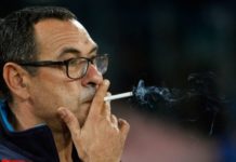 Napoli zapłaciło, by Maurizio Sarri mógł palić na stadionie RB Lipsk