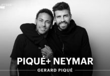 Gerard Pique przeprowadza wywiad z Neymarem gerard pique neymar