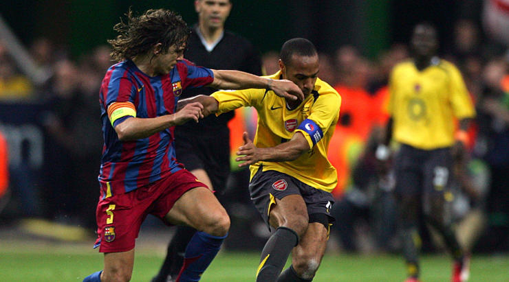 Thierry Henry Carles Puyol