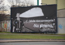 Piłkarze GKS Tychy przepraszają kibiców na plakatach GKS Tychy