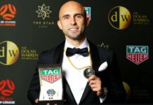 Adrian Mierzejewski najlepszym graczem sezonu A-League