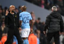 Za co Pep Guardiola wyleciał na trybuny w meczu z Liverpoolem?