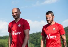 Arkadiusz Głowacki i Paweł Brożek żegnają się z Wisłą Kraków Arkadiusz Głowacki Paweł Brożek