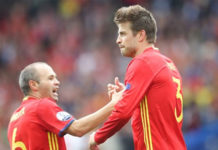 Andres Iniesta i Gerard Pique odchodzą z reprezentacji Hiszpanii! Andres Iniesta Gerard Pique