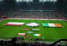 Najmniej w historii widzów na meczu kadry we Wrocławiu Polska - Irlandia 1:1