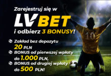 LvBet – odbierzcie 1.500 PLN w trzech bonusach!