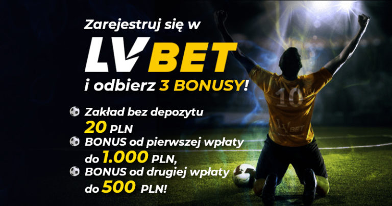 LvBet – odbierzcie 1.500 PLN w trzech bonusach!